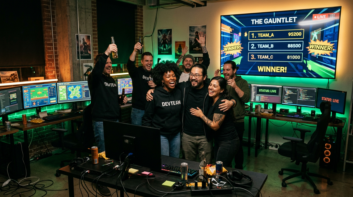 ArcadiaRush development team hosting a live global leaderboard tournament